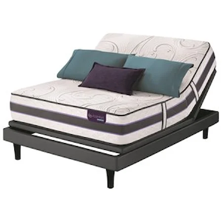 Queen SmartSupport? Super Pillow Top Mattress and Motionplus Adjustable Foundation